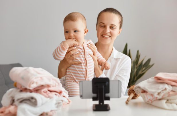 A Day in the Life of a New Mom Blogger