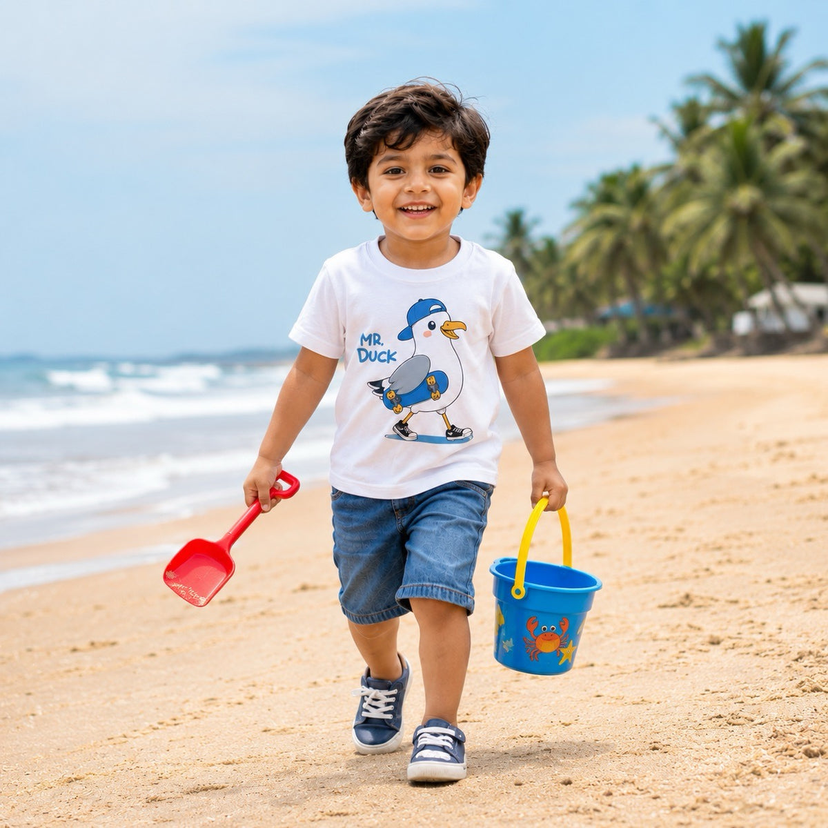 Bold Mr. Duck Kids T-Shirt