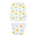 Set of Cat & Moon Print Jhabla & Nappy