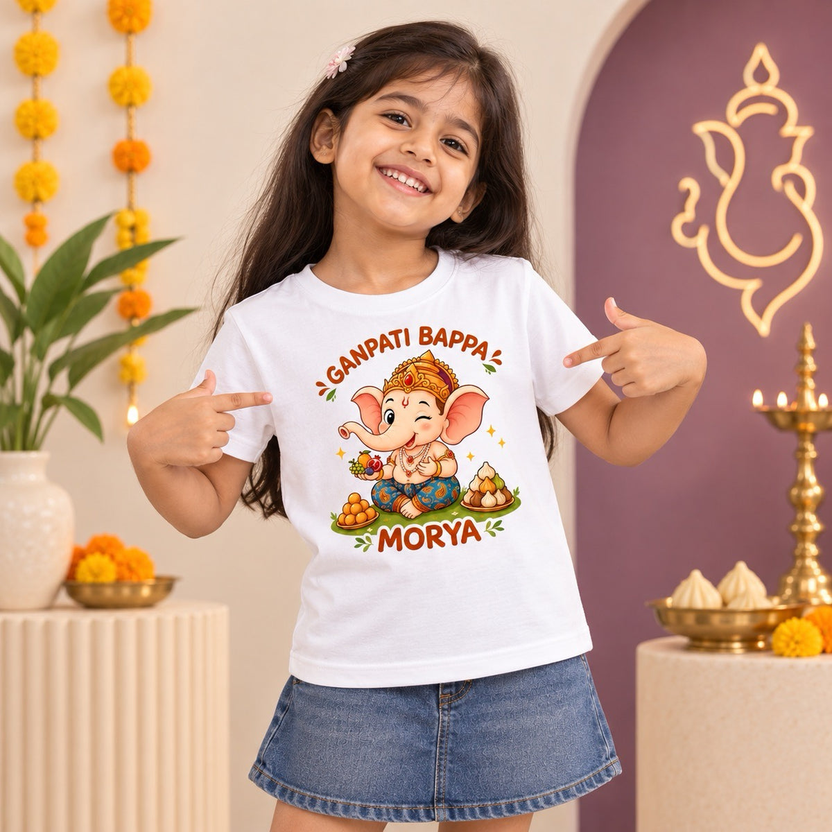 Happy Ganpati Kids T-shirt