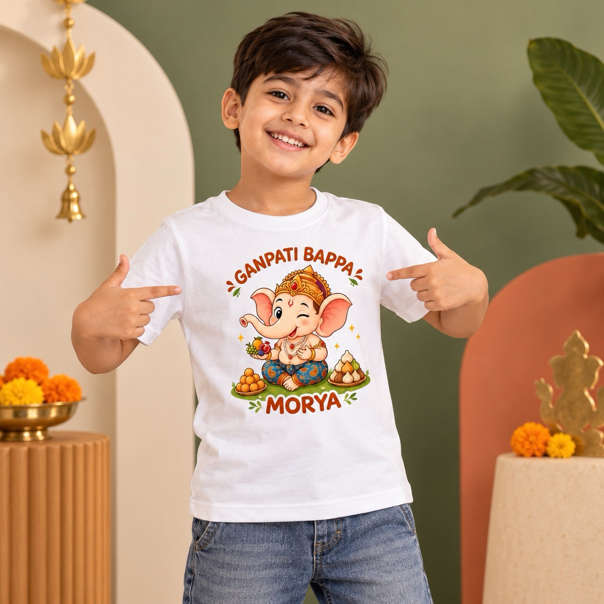 Happy Ganpati Kids T-shirt