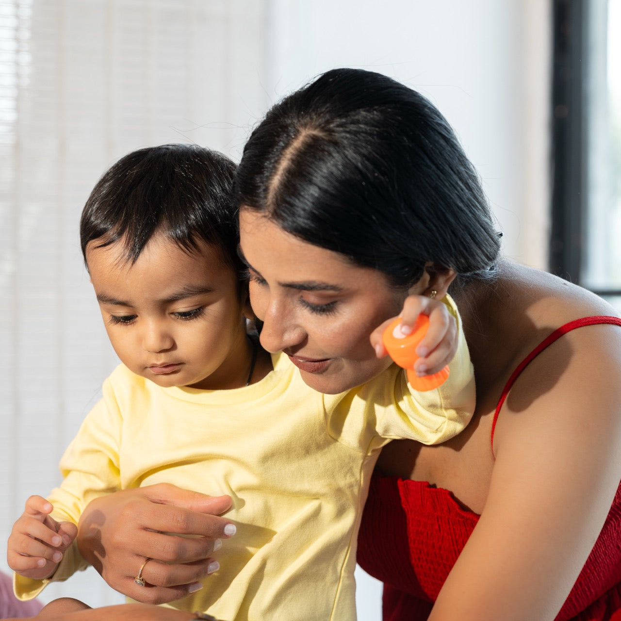 Premium cotton full sleeve Onesie / Bodysuit for boys / girls - Yellow solids