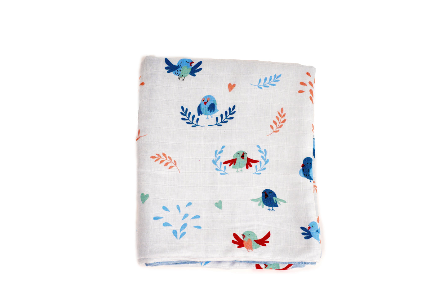 Sweet dreams with Bamboo Chirpy Bird Print Blanket