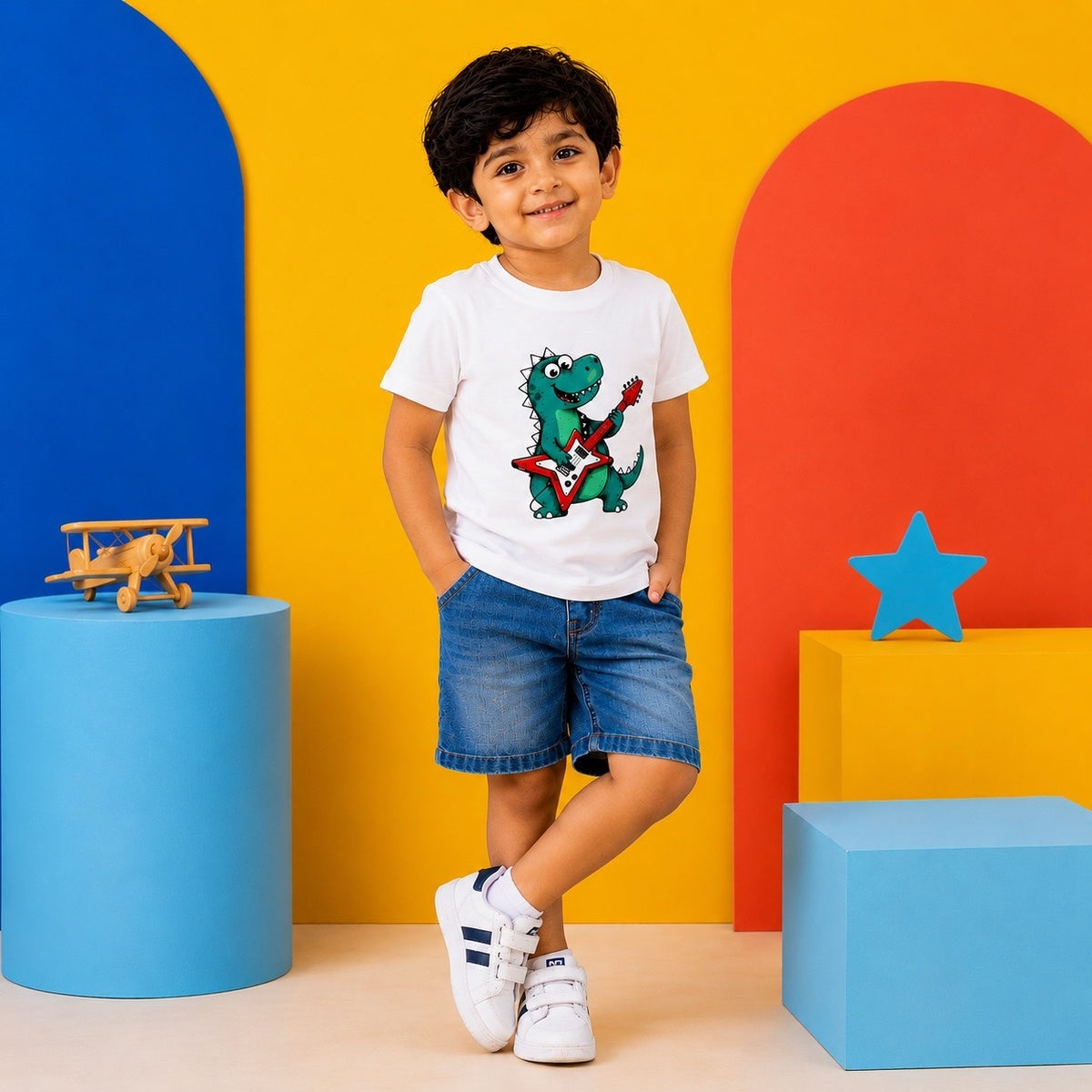 Rockstar Dinosaur T-Shirt