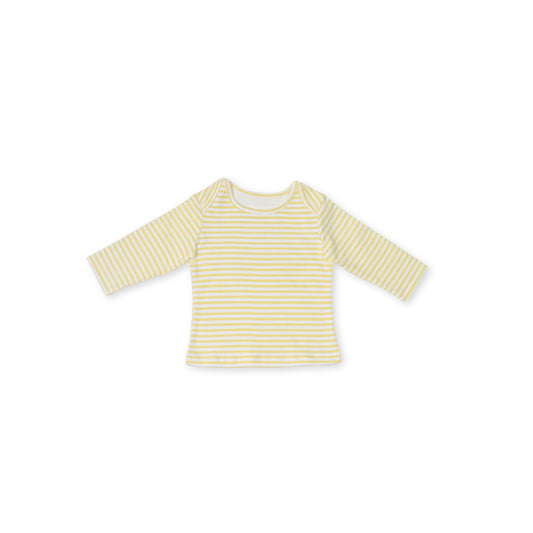 Combination of 4 - T-shirts Yellow stripes, Peach stripes, Grey stripes and Blue stripes